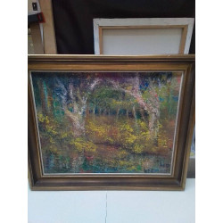 HUILE SUR TOILE SIGNÉE 