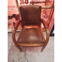 ANCIEN FAUTEUIL DE COIFFEUR 