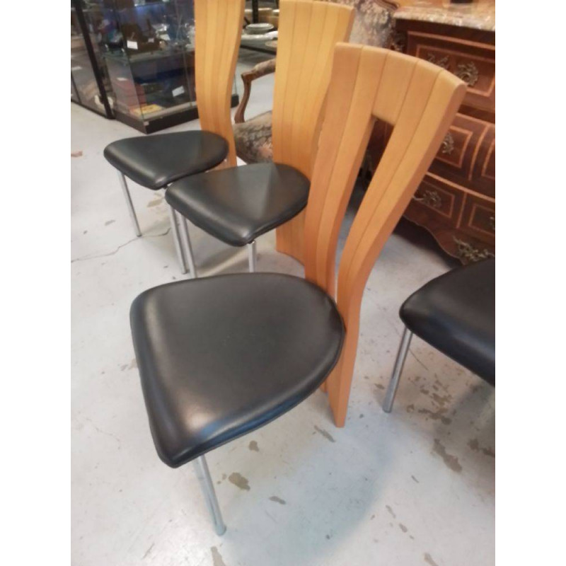 LOT DE 6 CHAISES WILLISAU