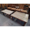 TABLE BASSE TRAVERTIN 