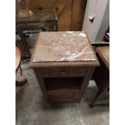 CHEVET ART DECO DESSUS MARBRE 