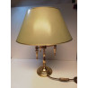LAMPE A POSER METAL DORÉ 3 FEUX 