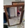 MIROIR BORD ROTIN 