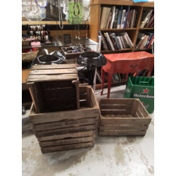 CAISSE BOIS 1963 LUXEMBOURG 