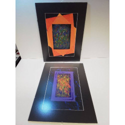 CADRE ABSTRAIT SIGNÉE 