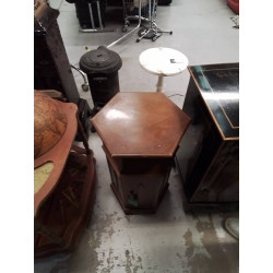 MEUBLE D’APPOINT HEXAGONAL 