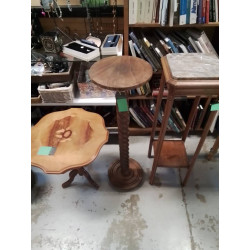 SELLETTE RONDE EN BOIS 