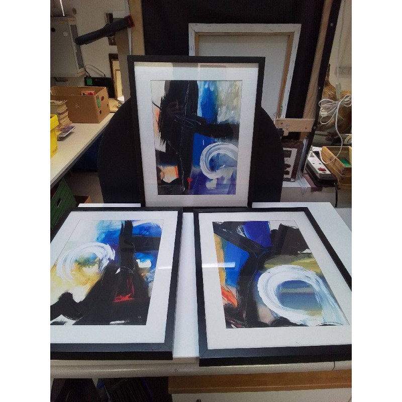 PEINTURE SIGNÉE RAY 