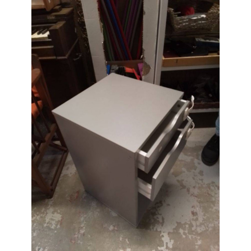 CAISSON DE BUREAU GRIS 