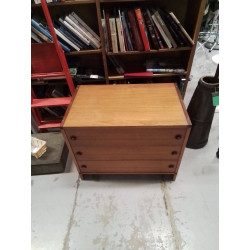 COMMODE 3 TIROIRS VINTAGE