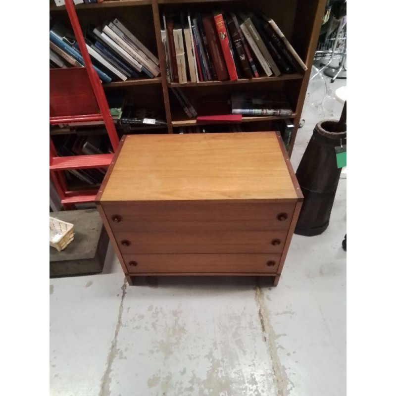 COMMODE 3 TIROIRS VINTAGE