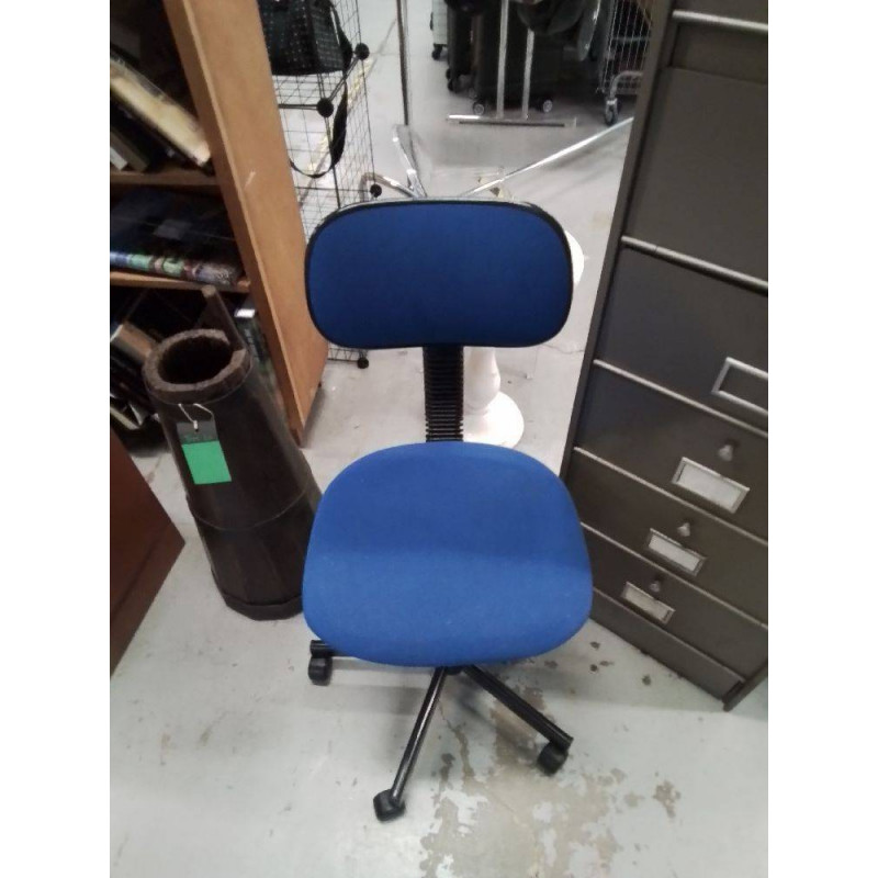 CHAISE DE BUREAU BLEU