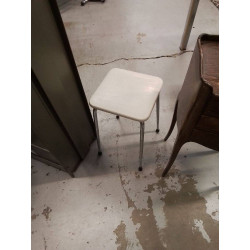 TABOURET BLANC
