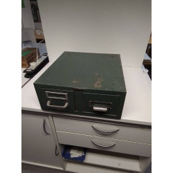 CASIER METAL 2 TIROIRS STRAFOR