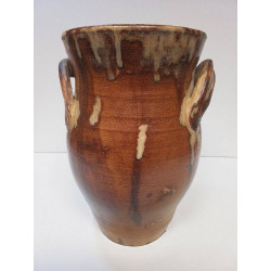 POT TERRE CUITE SIGNÉE SIGNÉE 