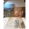 HUILE SUR TOILE DIVERS 
