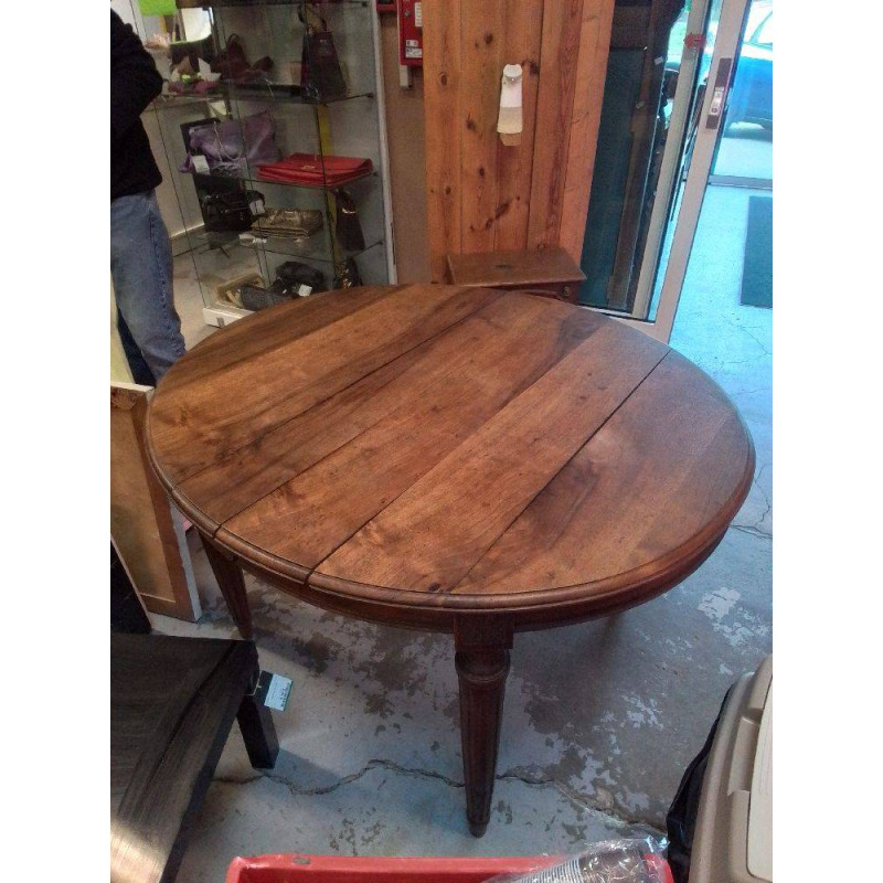 TABLE STYLE LOUIS XVI EN NOYER 