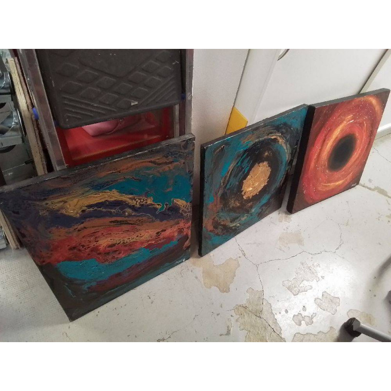 TABLEAU ABSTRAIT MAEVA MINGUEZ