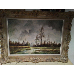 HUILE SUR TOILE SIGNÉE SIROUY