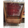 BUFFET VITRINE EN BOIS 