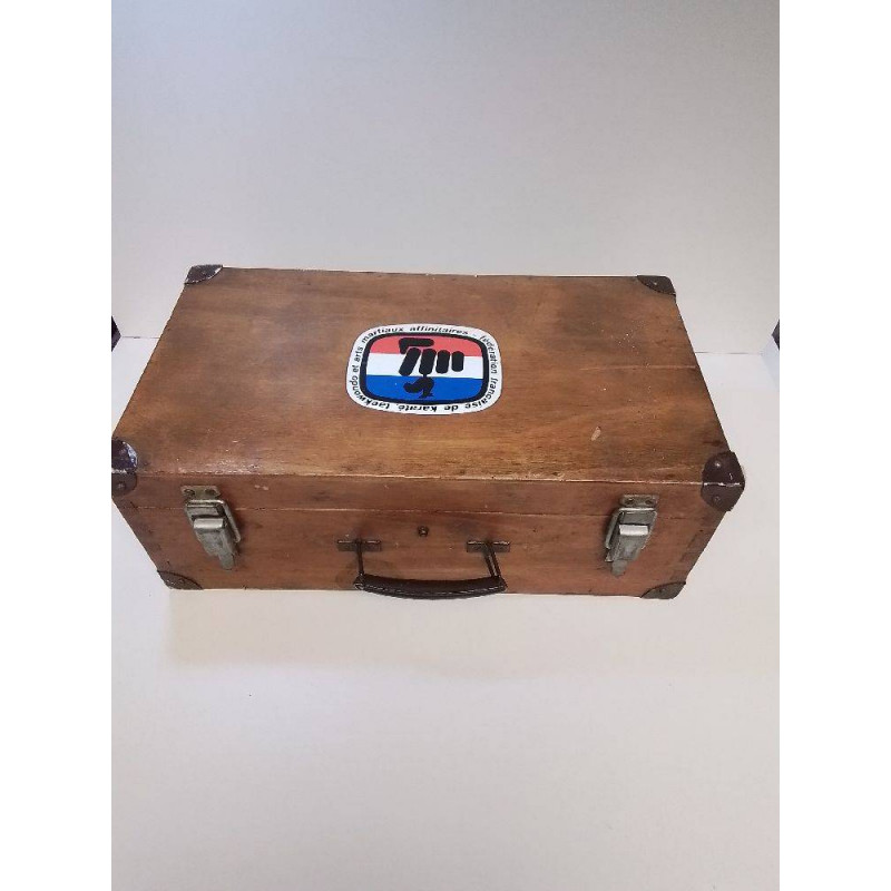 VALISE EN BOIS 