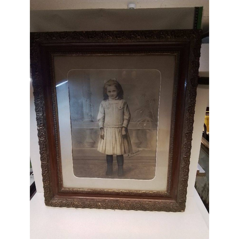 CADRE FILLE SIGNEE N.SCHUMACHER 