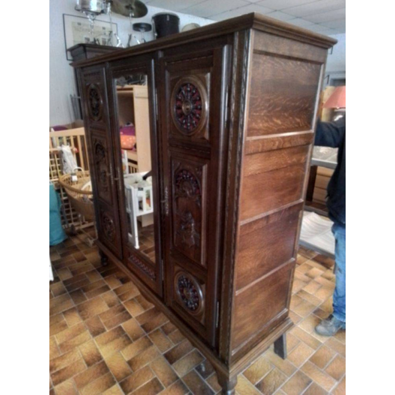 ARMOIRE BRETONNE 3 PORTES 