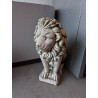 DÉCORATION EXTÉRIEURE LION EN PIERRE 