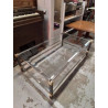 TABLE BASSE DESIGN VERRE