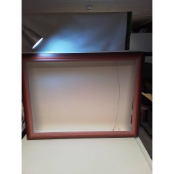 ENCADREMENT MODERNE BRUN ROSE 