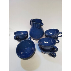 SERVICE PORCELAINE BLEU 