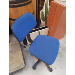 CHAISE DE BUREAU BLEU