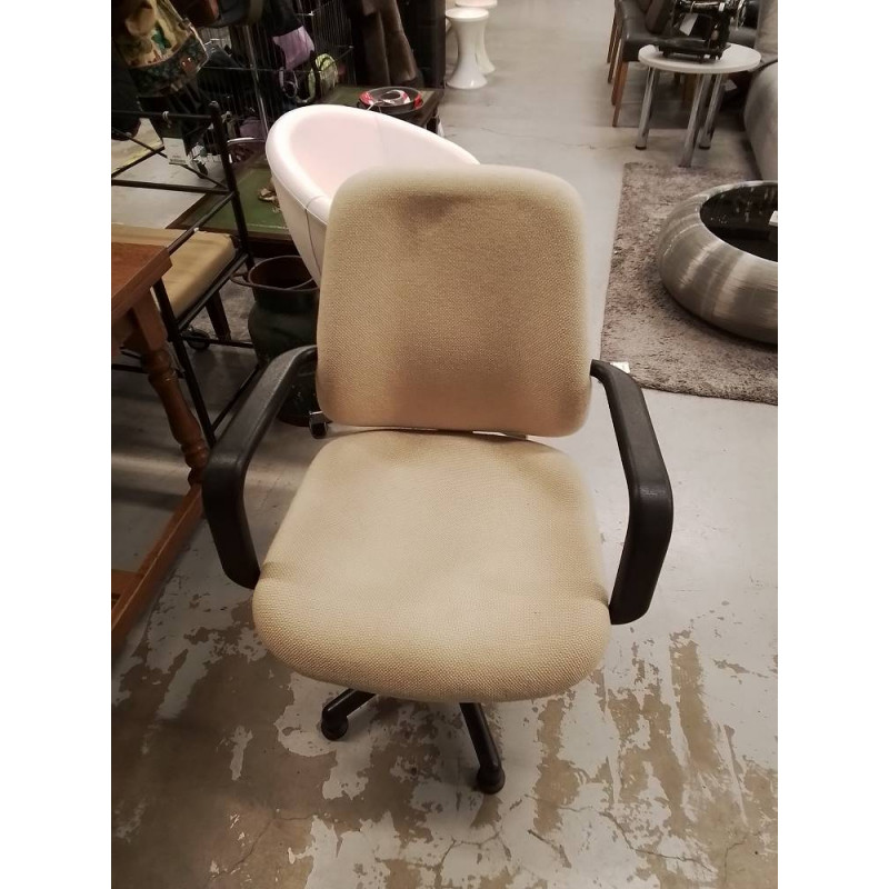 FAUTEUIL DE BUREAU BEIGE 