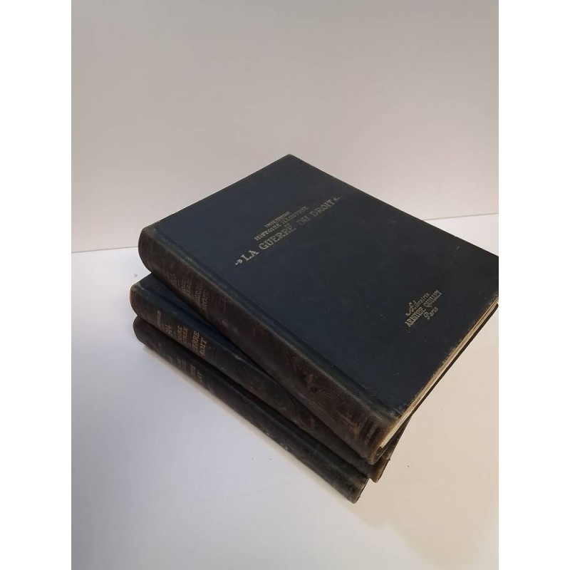 LOT LIVRE LA GUERRE DU DROIT