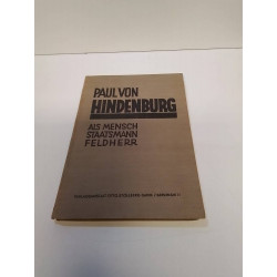 LIVRE PAUL V8N HINDENBURG