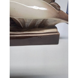 STATUE ART DECO OISEAUX SIGNEE LAMANCEAU