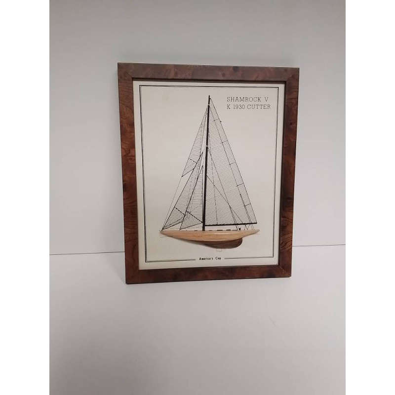 CADRE BATEAU SHAMROCK V 