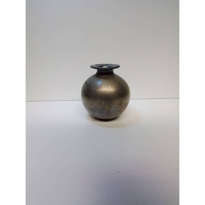 VASE BOULE DORE 