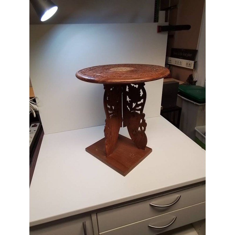 TABLETTE BOIS SCULPTÉ 