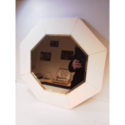 MIROIR OCTOGONAL VINTAGE 