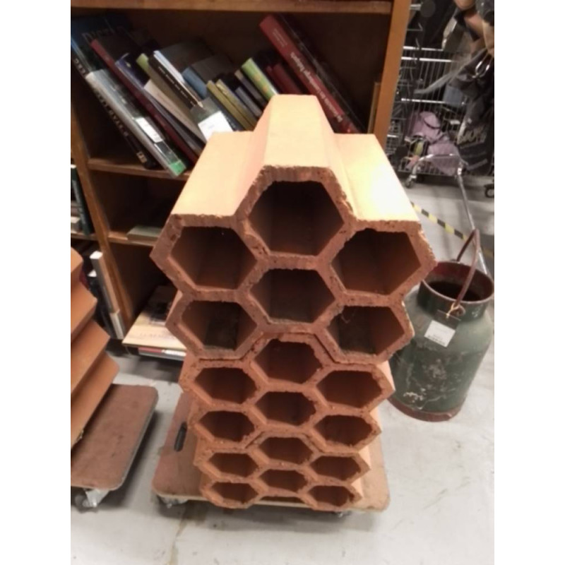 RANGEMENT BOUTEILLES TERRE CUITE 