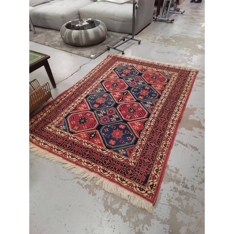 TAPIS TON ROUGE 220X150
