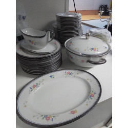 SERVICE KHALA MOTIF A FLEURS