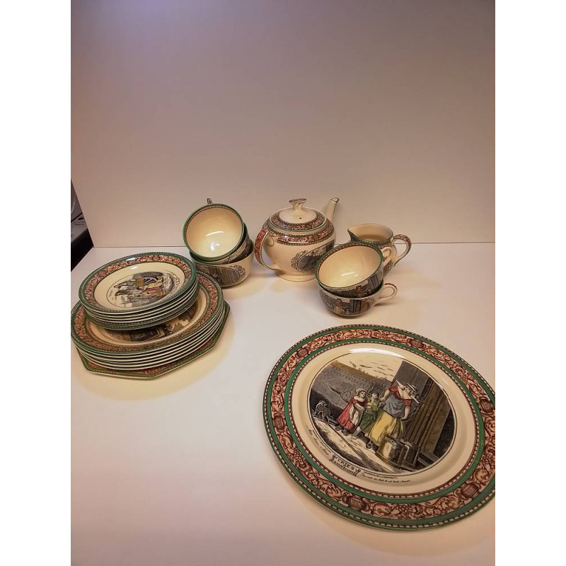 LOT VAISSELLE ANGLAISE ADAMS 