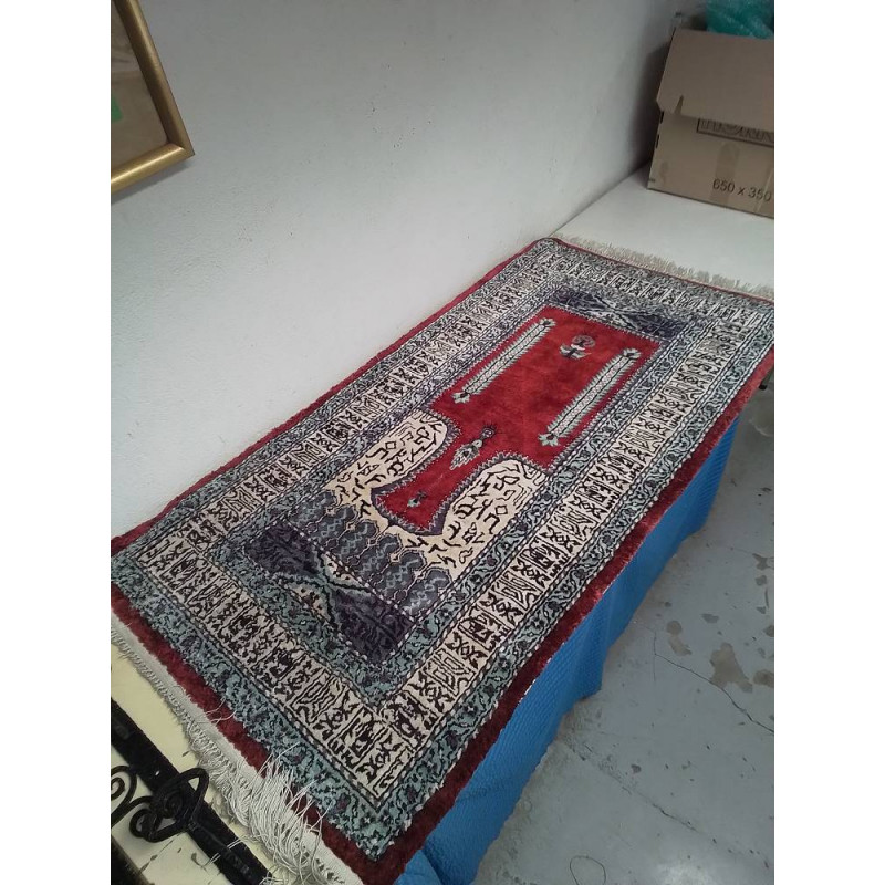 TAPIS TON ROUGE 125X64