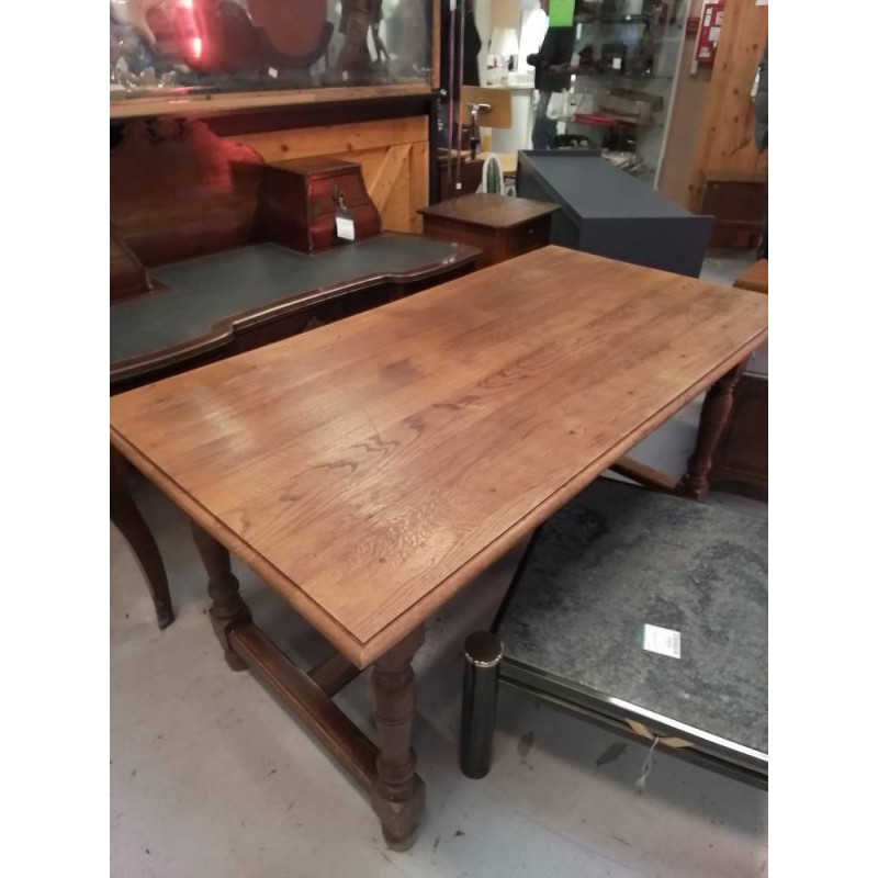 TABLE LORRAINE CHENE MASSIF 