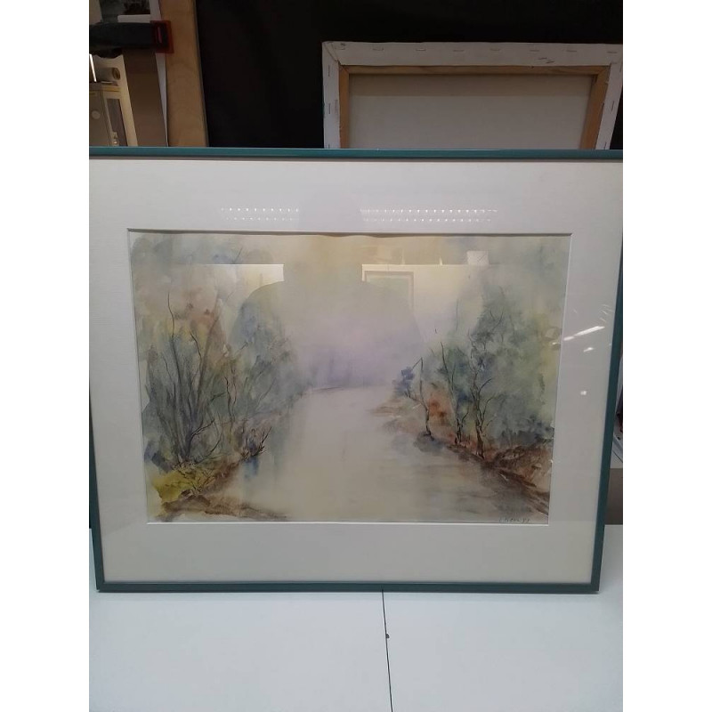 AQUARELLE SIGNÉE L.FELTZ 