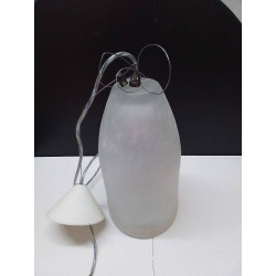SUSPENSION VERRE DÉPOLI 