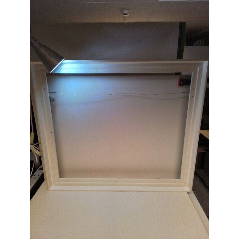 ENCADREMENT MODERNE BLANC 