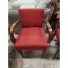 FAUTEUIL BRIDGE ROUGE 